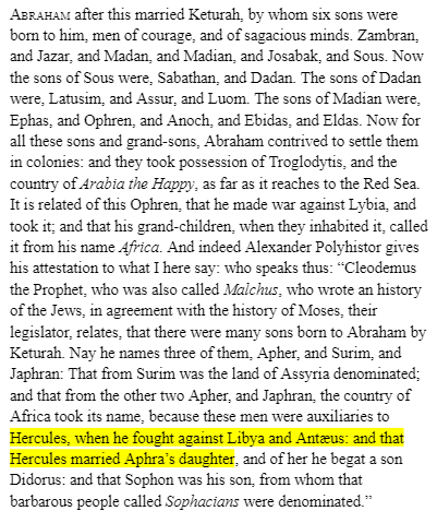 Josephus on Hercules.
