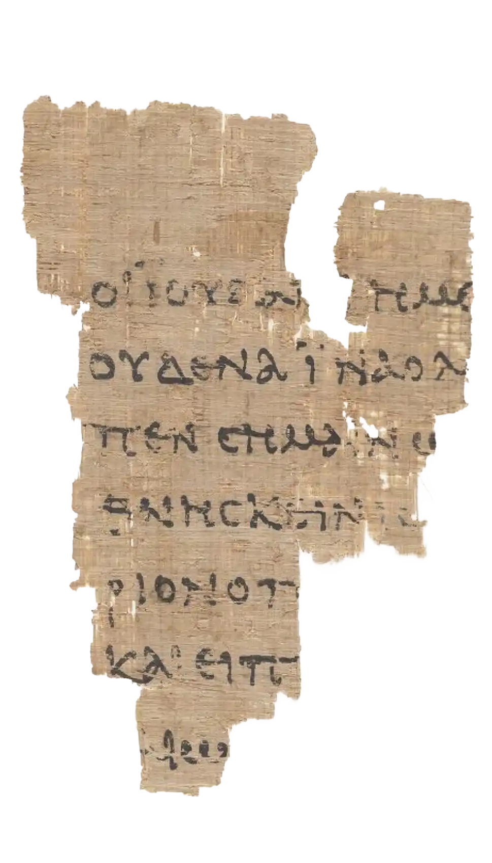 Manuscript fragment P52
